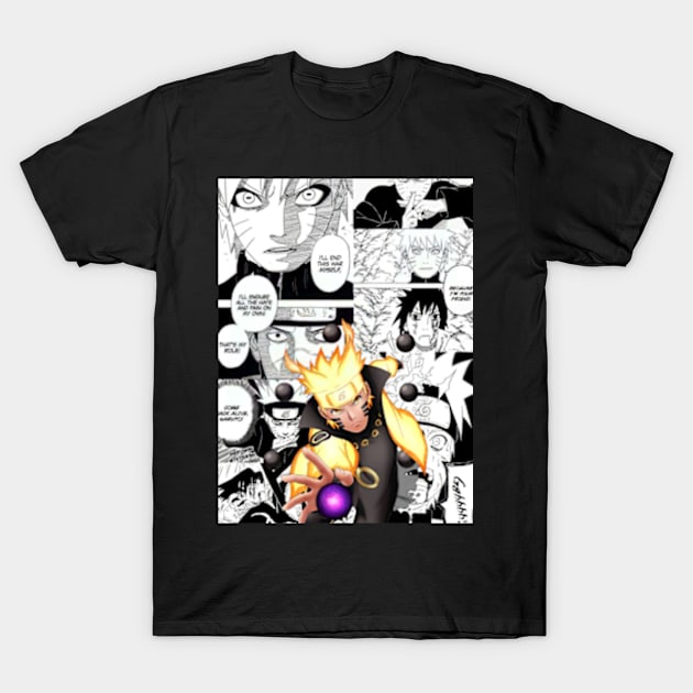 Naruto T-Shirt by Jinwoo